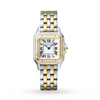 Cartier Panthère De Cartier Watch Medium Model Quartz kvarts gul guld stål W2PN0007